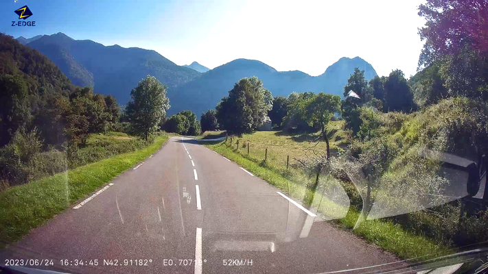 Bild: Wohnmobilreise in die Hochpyrenäen hier Fahrt über Col de Portet-d'Aspet und Col de Menté 