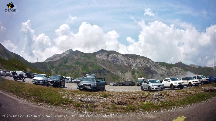 Bild: Wohnmobilreise in die Hoch-Pyrenäen, hier Fahrt auf den Col des Tentes 