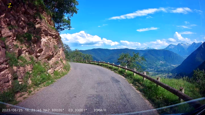  Bild: Wohnmobilreise in die Hochpyrenäen hier Fahrt über den La Hourquette d´Ancizan 