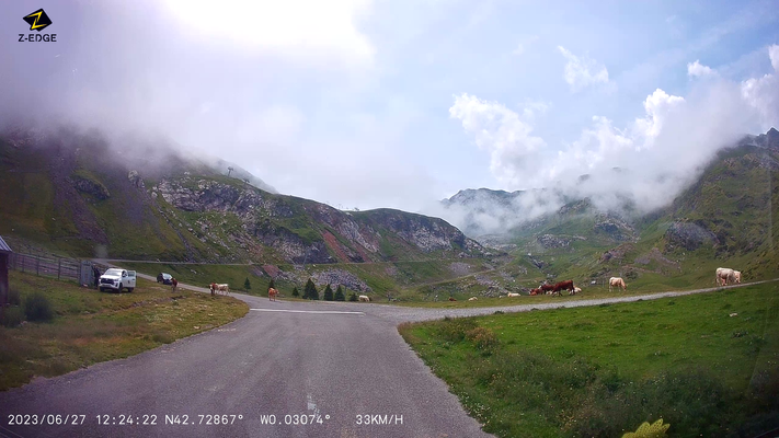 Bild: Wohnmobilreise in die Hoch-Pyrenäen, hier Fahrt auf den Col des Tentes