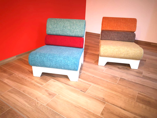 Paire fauteuils vintage