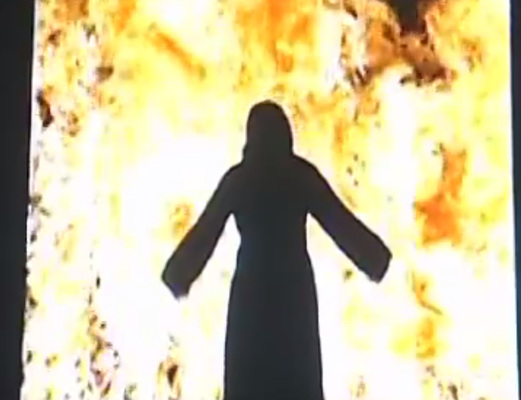 BILL VIOLA "Fire Woman" 2005