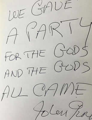 JOHN GIORNO in an Hans Ulrich Obrist post for the Serpentine Gallery profile on Instagram
