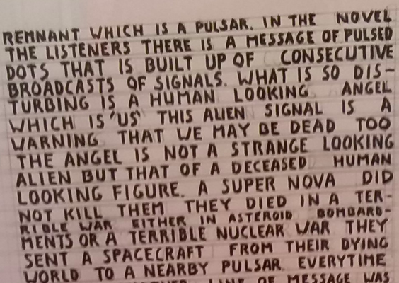 Seen at the Outsider Art Fair New York in 2014