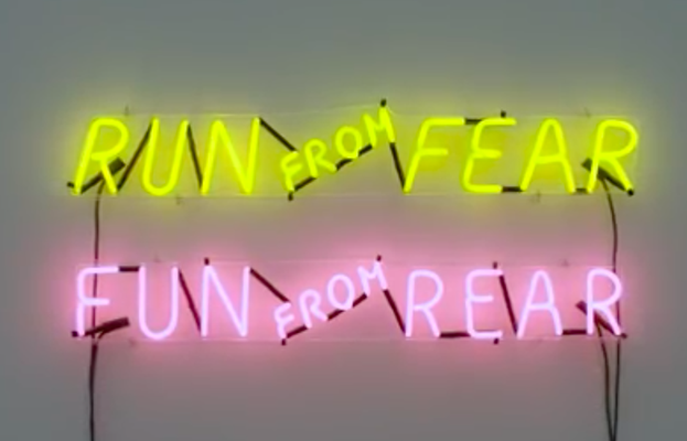 BRUCE NAUMAN (I don't remember where I saw this)