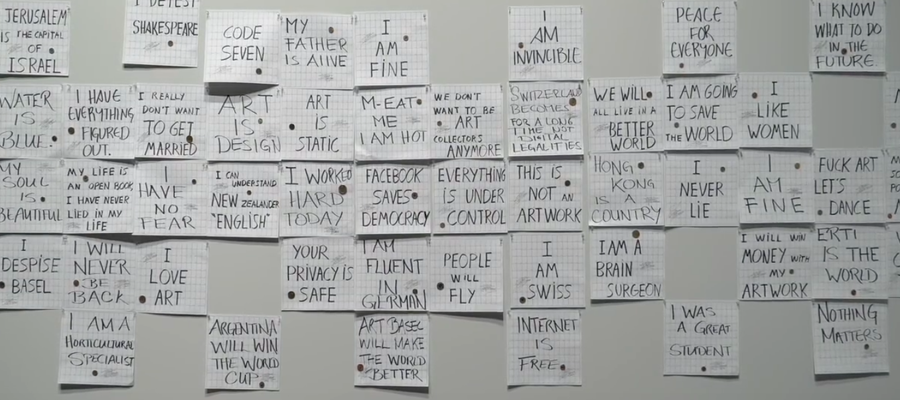 Art Basel 2018 (seen on Youtube)