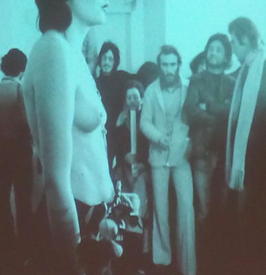 MARINA ABRAMOVIC "Rhythm 0", 1974 (The Cleaner, Palazzo Strozzi - Firenze, September 2018)
