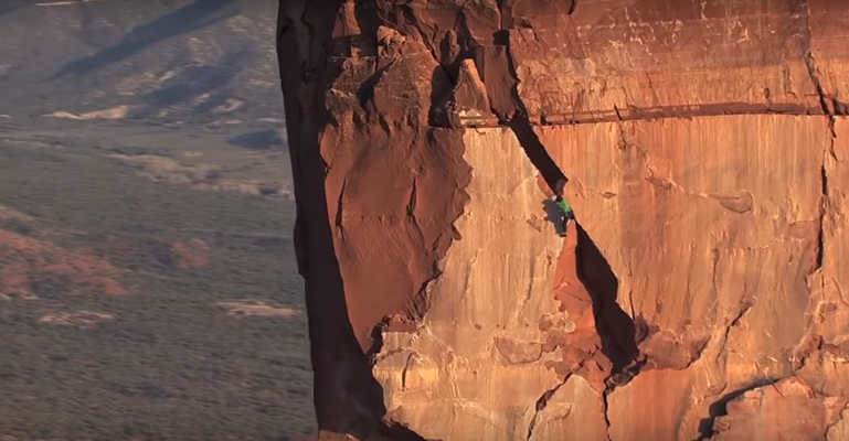 ALEX HONNOLD (from the trailer of "Free Solo")