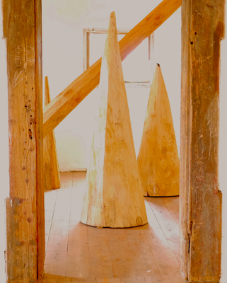 JOHANN FEILACHER (a work of art in his studio, seen in April 2015)