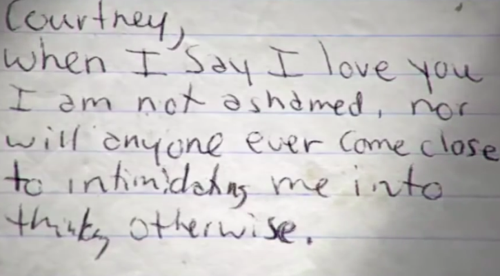KURT COBAIN's Journals (seen in a documentary on YouTube) 