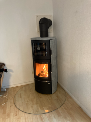 Kaminfoen mit Backfach  Speckstein Teschendorf