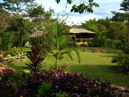 Garten der Finca El Maco San Agustin