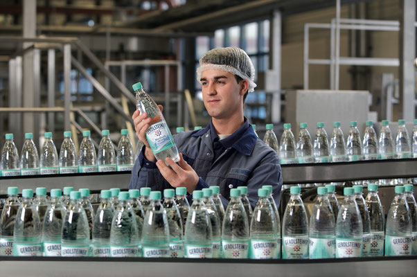 Gerolsteiner Brunnen Produktion © Gerolsteiner Brunnen