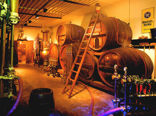 Fasskeller in Maisel's Bier-Erlebnis-Welt © Maisel's Bier-Erlebnis-Welt