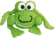 Tutorial: sapo amigurumi (frog, toad)