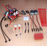Die Teile eines varikabi Roboters