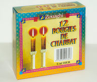 Caja velas Zouaghi 12 unidades