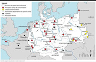 Carte du système concentrationnaire nazi