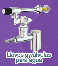 Llaves y valvulas para agua water saver