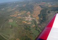 Nantoux vu du ciel
