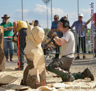 Lukas Senn beim Speedcarving (Vorstandsmitglied)