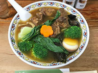 新メニューの豚角煮麺