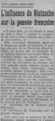 Nietzsche en France