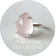 Ringe mit rosa Edelstein
