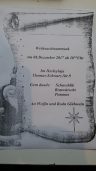 Weihnachtsumtrunk 2017
