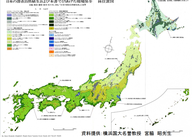 森林面積図