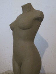 callipyge anadyomène gros cul femme nu sculpture nouveausculpteur magne sculpteur