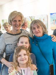 Lebensfreude - Bilder von Binka Schön - hier mit ihrer Lautatorin Christine Klemke