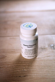 Verpackung Kunststoffdose mit Darm-Fluesterer Tabletten