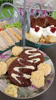 Afternoon Tea at The Secret Tea Garden, Norscot Manor, Johannesburg. Dante Harker