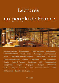 Texte inspiré du livre Lectures au peuple de France (2014)