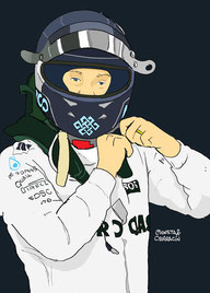 Nico Erik Rosberg by Muneta & Cerracín