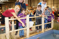 Babs beim Kinderangeln des LAVT