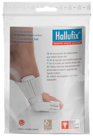 Hallufix Hallux Valgus Schiene Nachkauf-Set