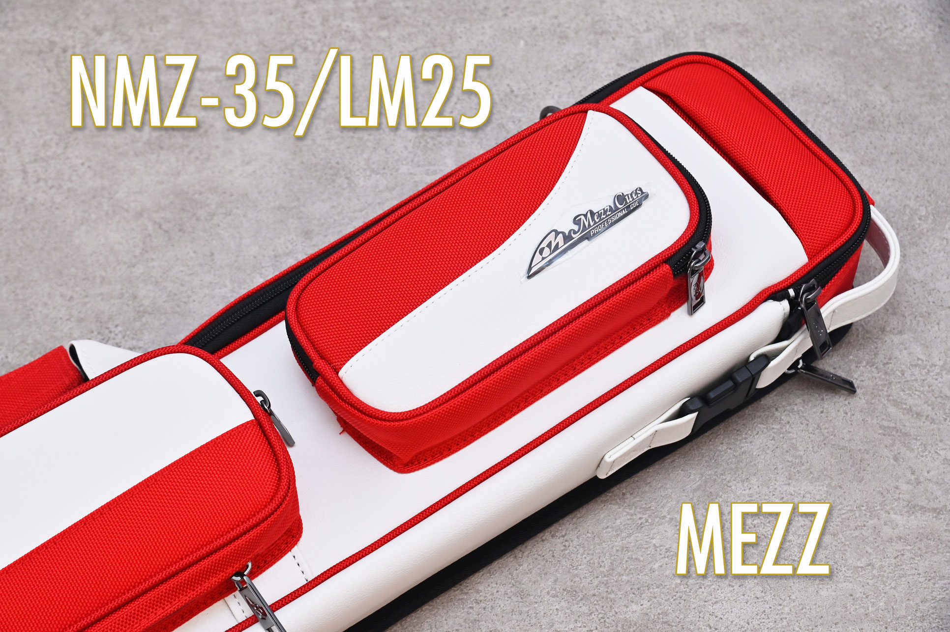 BD〉MEZZソフトケース『NMZ』の限定色、レッド&ホワイトの『NMZ-35