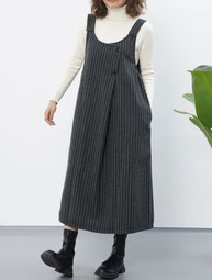 ストライプタック ジャンスカ   SALE　3,980円(税込)