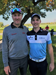 Markus mit Pro Fredrik Magnusson