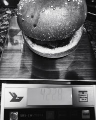 Le Motor Grill - Poids d'n burger du Motor simple