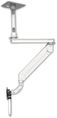 昇降式 天井固定 天井取付 天吊り ロング モニターアーム VESAマウント