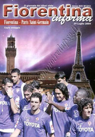 2009-07-29  Fiorentina-PSG (Amical à Florence, Fiorentina informa)