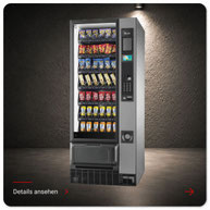 GUSTO 6L Snack- und Getränkeautomat für Flaschen und Dosen