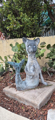 Mermaid Katze auf Key West