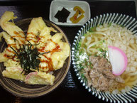 チキ丸セット（うどん一玉）