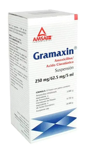 AMOXICILINA/CLAVULANICO SUSP. 250MG 60ML GRAMAXIN