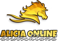 Homepage von Alicia Online Deutschland