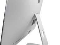 Rührreibgeschweißter Apple iMac 21, 2012 von hinten